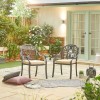 Nova Garden Furniture Cotswold Aluminium 2 Seat Bistro Set