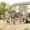 Nova Garden Furniture Cotswold Aluminium 4 Seat Round Dining Set