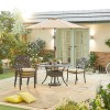 Nova Garden Furniture Cotswold Aluminium 4 Seat Round Dining Set