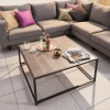 Nova Outdoor Fabric Eden Light Grey Corner Sofa Set with Coffee Table