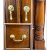 La Reine Mahogany Furniture Light Brown Dresser Top (Hutch) IMD02B