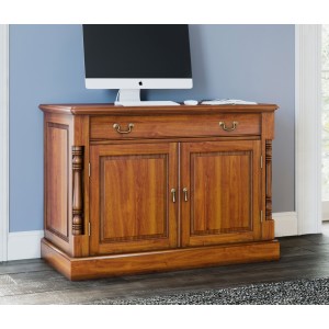 La Reine Mahogany Furniture Light Brown Hidden Home Office Desk La Reine Mahogany Furniture Light Brown Hidden Home Office Desk IMD06A