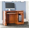La Reine Mahogany Furniture Light Brown Single Pedestal Computer Desk IMD06B