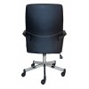 Alphason Office Furniture Brooklyn Black Faux leather Low Back chair