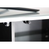 Alphason Furniture Element Modular Grey Glass Top TV Stand