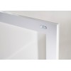 Alphason Furniture Element Modular White Glass Top TV Stand