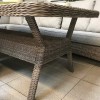 Signature Weave Garden Furniture Alexandra Grey Rattan Large Corner Dining Set