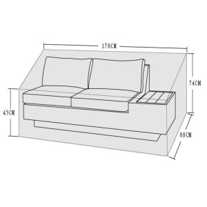 Signature Weave Garden Furniture Mauritius Corner Sofa Set Cover Signature Weave Garden Furniture Mauritius Corner Sofa Set Cover