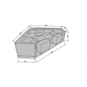 Signature Weave Garden Furniture Jessica Sofa Set Cover Signature Weave Garden Furniture Jessica Sofa Set Cover