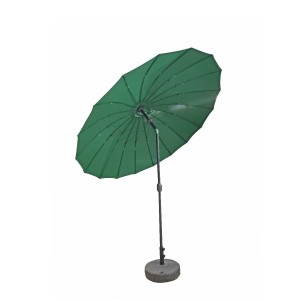 Signature Weave Garden Furniture 2.7m Shanghai Parasol with Green Canopy Signature Weave Garden Furniture 2.7m Shanghai Parasol with Green Canopy