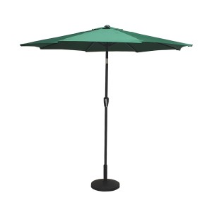 Signature Weave Garden Furniture 2.5m Table Parasol with Sage Green Canopy Signature Weave Garden Furniture 2.5m Table Parasol with Sage Green Canopy