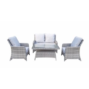 Signature Weave Garden Furniture Sarah Grey Rattan 2 Seat Sofa Set Signature Weave Garden Furniture Sarah Grey Rattan 2 Seat Sofa Set
