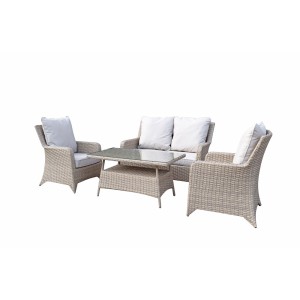Signature Weave Garden Furniture Sarah Natural Rattan 2 Seat Sofa Set Signature Weave Garden Furniture Sarah Natural Rattan 2 Seat Sofa Set