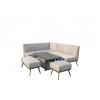 Signature Weave Garden Furniture Kimmie Corner Sofa With Gas Lift Table Cover