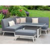 Signature Weave Garden Furniture Kimmie Corner Sofa With Gas Lift Table