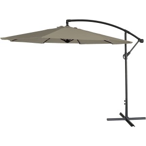 Signature Weave Garden Furniture Beige 3m Banana Parasol Signature Weave Garden Furniture Beige 3m Banana Parasol