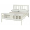 Atlanta White Painted Furniture 4ft 122cm Small Double Bedstead