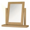 Bentley Designs Hampstead Oak Dressing Table Mirror