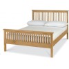 Bentley Designs Atlanta Oak Furniture Small 4ft Double Bed