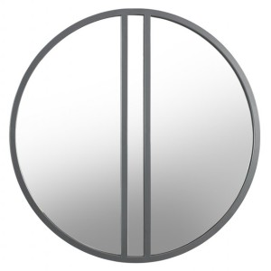 Bentley Designs Monroe Silver Grey Circular Wall Mirror Bentley Designs Monroe Silver Grey Circular Wall Mirror