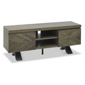 Bentley Designs Ellipse Fumed Oak Wide 2 Door Entertainment Unit Bentley Designs Ellipse Fumed Oak Wide 2 Door Entertainment Unit