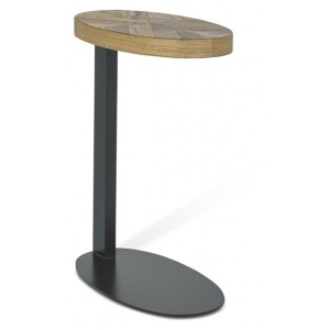 Bentley Designs Ellipse Rustic Oak Furniture Sofa Table Bentley Designs Ellipse Rustic Oak Furniture Sofa Table