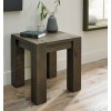 Bentley Designs Logan Fumed Oak Lamp Table