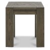 Bentley Designs Logan Fumed Oak Lamp Table