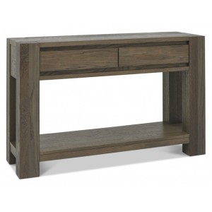 Bentley Designs Logan Fumed Oak Console Table Bentley Designs Logan Fumed Oak Console Table