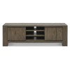 Bentley Designs Logan Fumed Oak Entertainment Unit