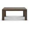 Bentley Designs Logan Fumed Oak Furniture 6 Seater Rectangular Dining Table