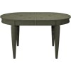 Bentley Designs Monroe Silver Grey Furniture 4 to 6 Seater Oval Extending Dining Table