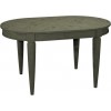 Bentley Designs Monroe Silver Grey Furniture 4 to 6 Seater Oval Extending Dining Table