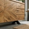 Bentley Designs Ellipse Rustic Oak Wide 2 Door 3 Drawer Sideboard