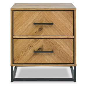 Bentley Designs Riva Rustic Oak Furniture 2 Drawer Nightstand Bentley Designs Riva Rustic Oak Furniture 2 Drawer Nightstand
