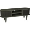 Bentley Designs Monroe Silver Grey 2 Sliding Door Entertainment Unit