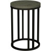 Bentley Designs Monroe Silver Grey Side Table