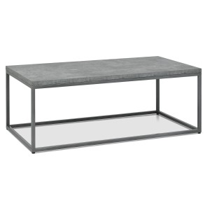 Bentley Designs Renzo Zinc Furniture Dark Grey Coffee Table Bentley Designs Renzo Zinc Furniture Dark Grey Coffee Table
