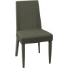 Bentley Designs Monroe Silver Slate Grey Fabric Upholstered Chair (Pair)