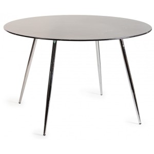Bentley Designs Christo Black Marble Effect Tempered Glass 4 Seater Dining Table Bentley Designs Christo Black Marble Effect Tempered Glass 4 Seater Dining Table