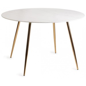 Bentley Designs Francesca White Marble Effect Tempered Glass 4 seater Dining Table Bentley Designs Francesca White Marble Effect Tempered Glass 4 seater Dining Table