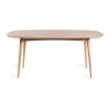 Bentley Designs Dansk Scandi Oak 4 Seater Dining Table With 4 Eriksen Mustard Velvet Fabric Chairs