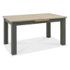 Bentley Designs Oakham Scandi Oak 4-6 Seater Dining Table with 4 Eriksen Grey Velvet Fabric Chairs