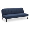 Julian Bowen Furniture Miro Blue Curved Back Sofabed