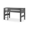 Julian Bowen Furniture Pluto Anthracite 3ft Midsleeper Bed with Shelves