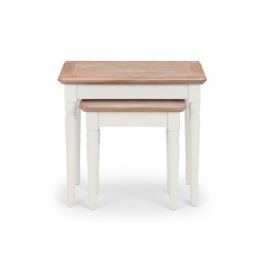 Julian Bowen Painted Furniture Provence Grey Nest of Table Julian Bowen Painted Furniture Provence Grey Nest of Table