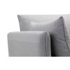 Julian Bowen Furniture Rohe Light Grey Fabric 2 Seater Sofa