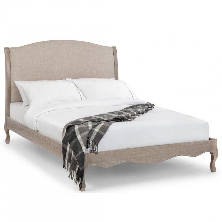 Julian Bowen Furniture Camille Fabric Super King Size 6ft Bed