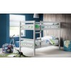 Julian bowen Dove Grey Painted Furniture Camden Bunk Bed