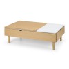 Julian Bowen Oak Furniture Latimer Lift-up Coffee Table